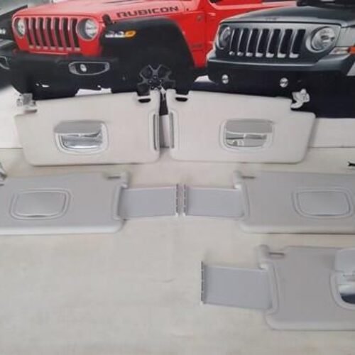 Козырек левый Jeep Cherokee KL 14-18 серый
