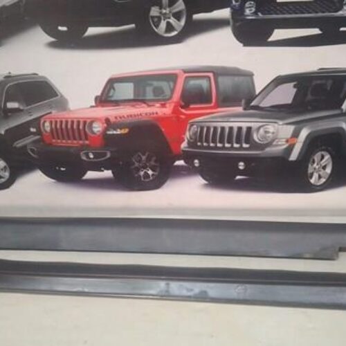 Накладка порога наружная левая Jeep Cherokee 14-21