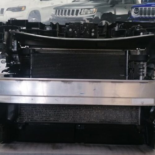 Суппорт радіатора в зборі з радіаторами та підсилювачами як на фото (монтажна панель кріплення фар)